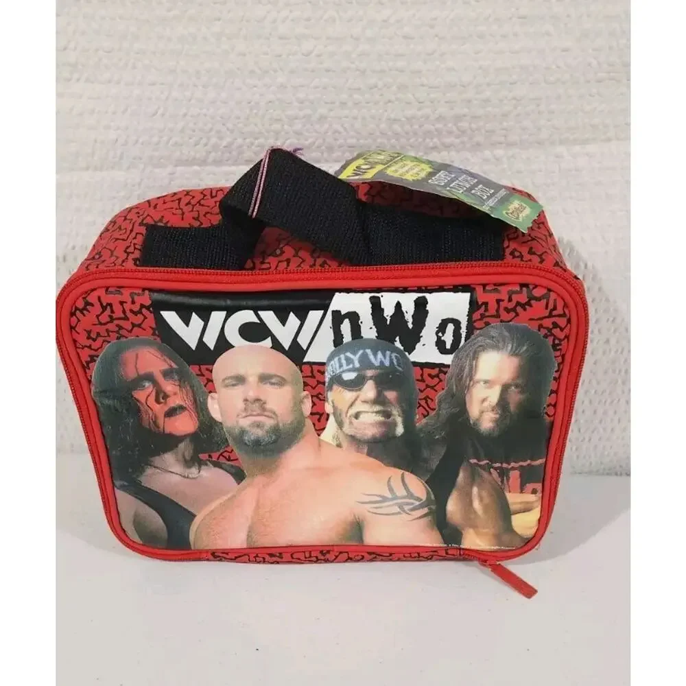 Vintage WCW NWO WWF lunch box Hulk Sting Goldberg New With Tags